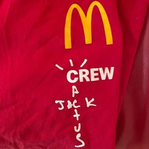 Travis Scott McDonald crew T-shirt